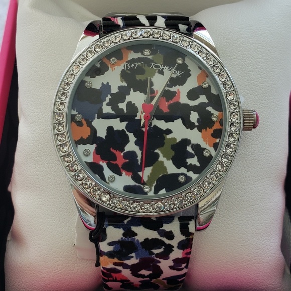 Betsey Johnson Accessories - Betsey Johnson Summertime secrets floral watch